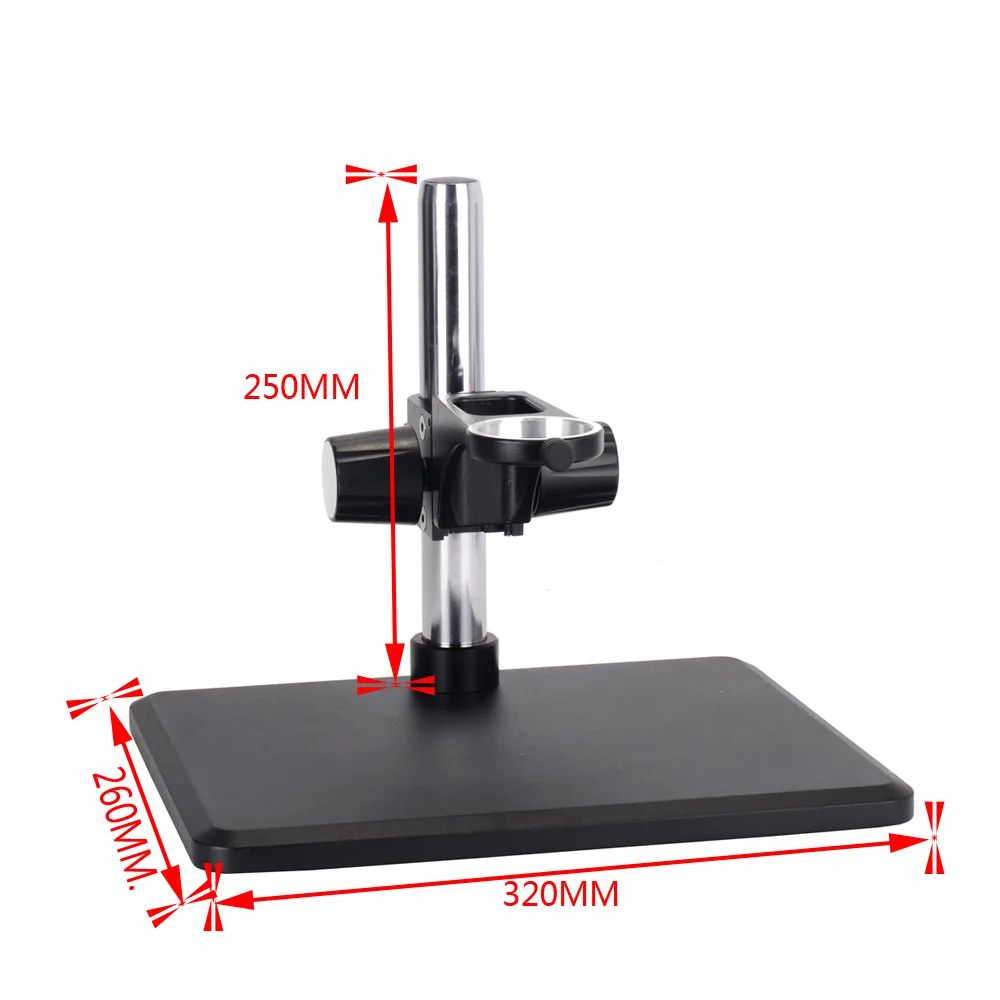 Imagem -06 - Hayear-câmera de Microscópio com 16mp Hdmi Usb Vídeo Industrial Digital com Lente 200x Pequeno Suporte para Solda de Reparo Pcb