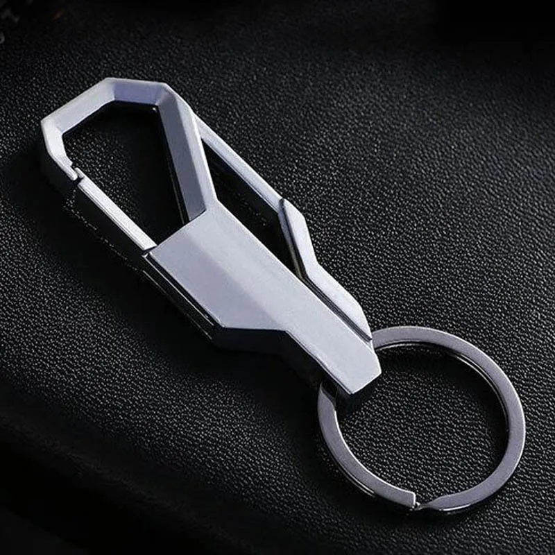 3 Color  Key chain Key ring Silver Color metal inlay keychain for Classic men car  key Chain Romantic Gift For Man Women #17088