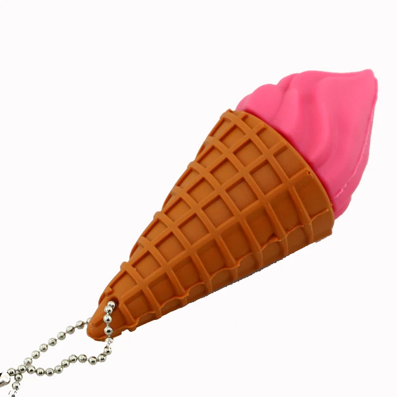 Commercio all'ingrosso Pen Drive Fumetto 4GB/8GB/16GB/32GB di Massa Ice Cream Usb Flash flash Drive di Memoria Di Archiviazione del Bastone Mini Pendrive Flash Card