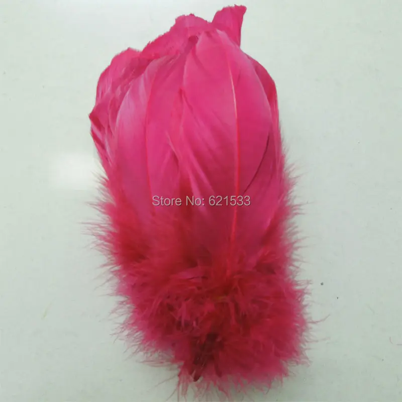 

Plumas decorativas!200pcs/lot ! Berry Goose Nagoire Feathers, Loose Goose feathers,13-18cm long,craft feathers for masks,