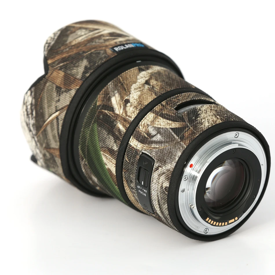 ROLANPRO Kamera Objektiv Mantel Camouflage Siama 50mm F1.4 DG KUNST Objektiv Camo Schutz Abdeckung Pistolen Kleidung für Canon Nikon
