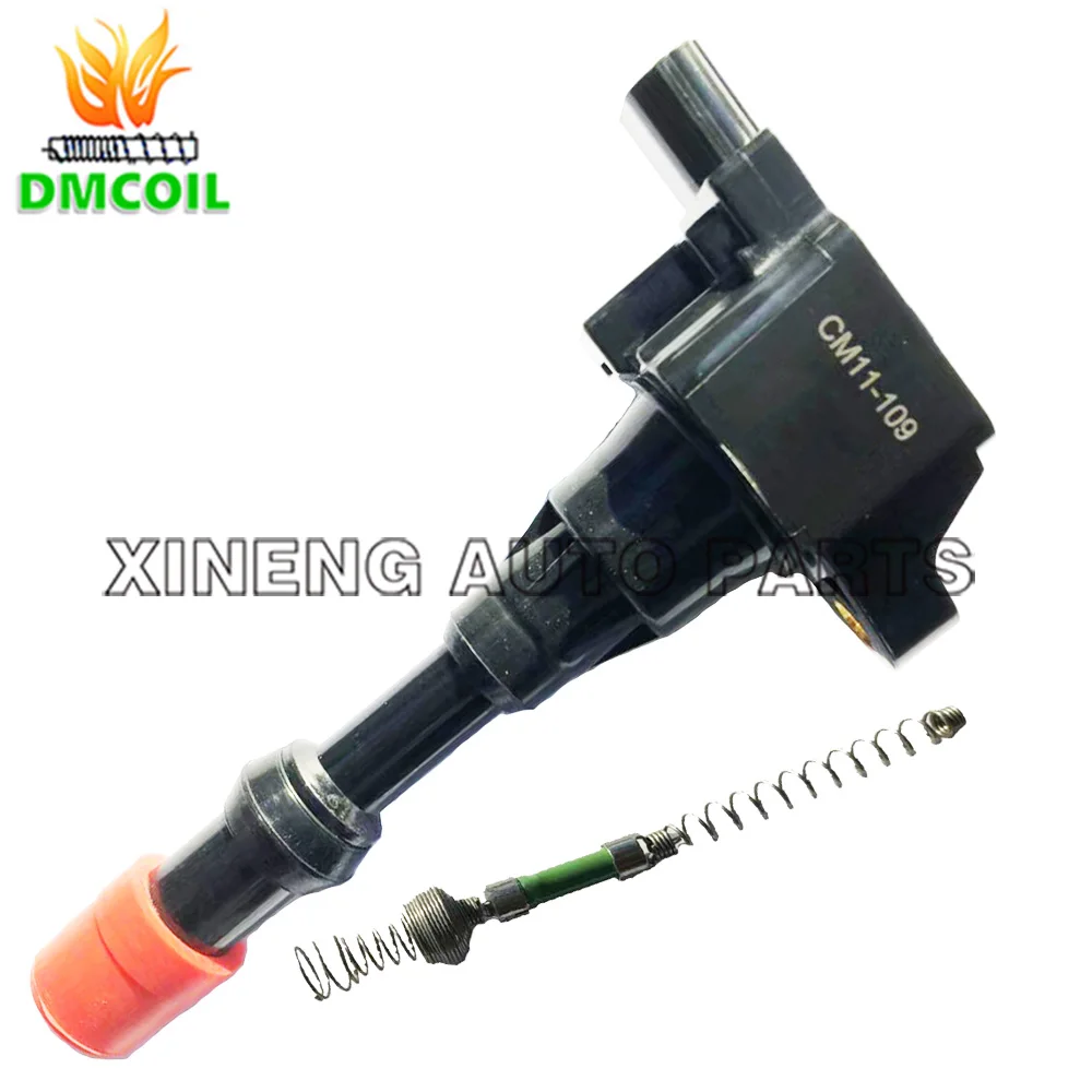 8 PCS IGNITION COIL WITH RESISTANCE FOR HONDA CIVIC VII VIII FIT ARIA FIT II JAZZ CITY 1.2L 1.3L CM11108 30520PWA003 CM11109