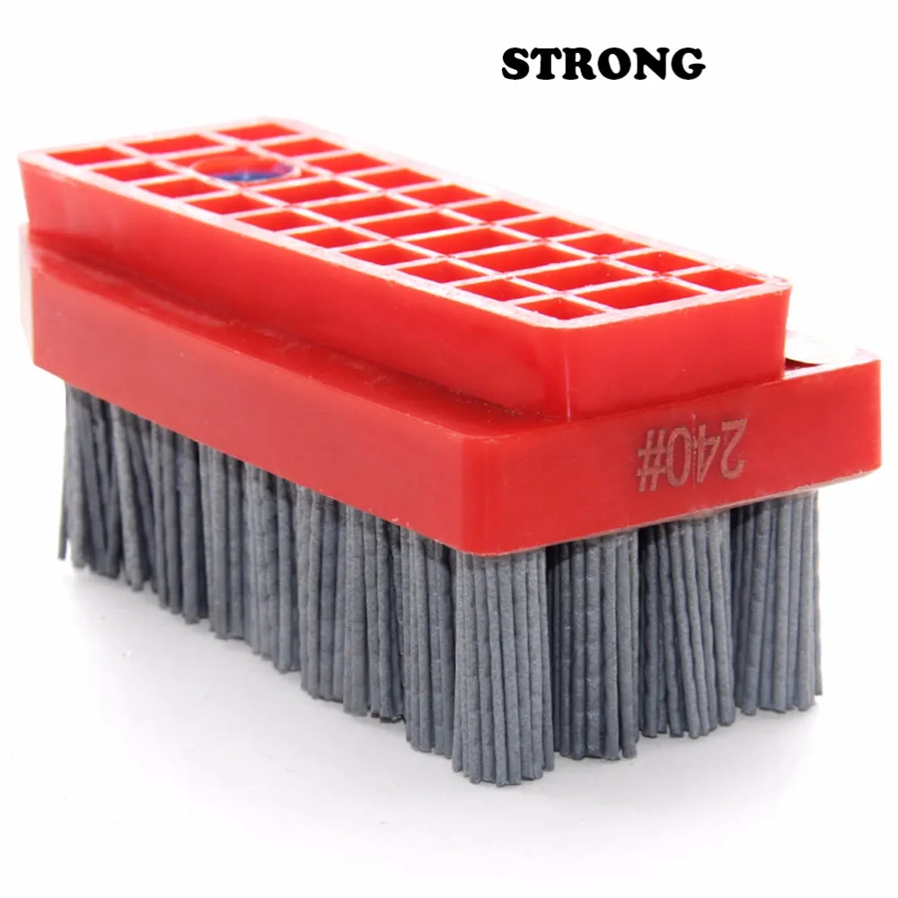 Abasive Brush Strong Grit 24#-3000# Autique Brushes Tools for Cleaning Polishing Granite Marble Stone to Get Antique Surface