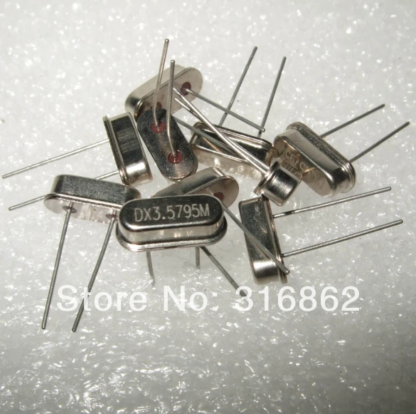 16MHZ 16.000MHZ Passive DIP crystal oscillator HC-49S 50PCS/LOT  Free Shipping Electronic Components kit