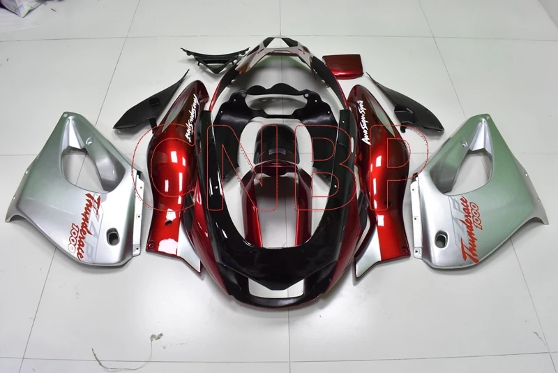 Body Kits YZF1000R 1997 - 2007 Red Silver Body Kits for YAMAHA YZF1000R 98 99 Fairing Kits YZF 1000R 00 01