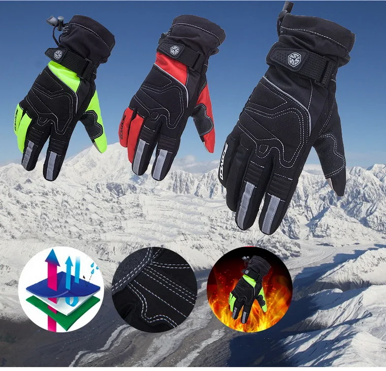 2016 New Scoyco parts waterproof weatherization riding gloves motorcycle gloves racing gloves MC30 3 colors and size M L XL XXL