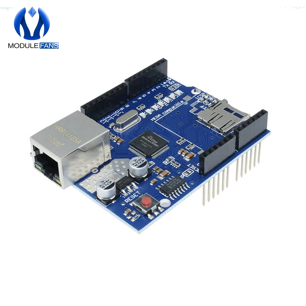 Shield Ethernet Shield Wiznet W5100 R3  Mega 2560 1280 328  R3 W5100 Development Board FOR Arduino Micro SD Card one