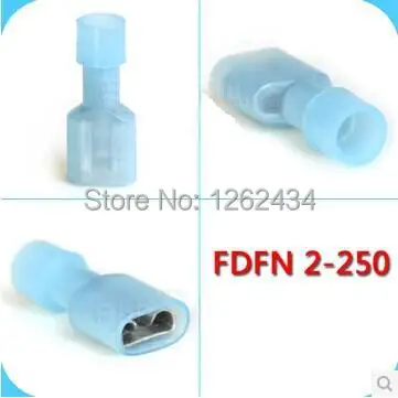 

FDFN2-250 mother fully insulated terminal plug spring wire cold pressed terminal