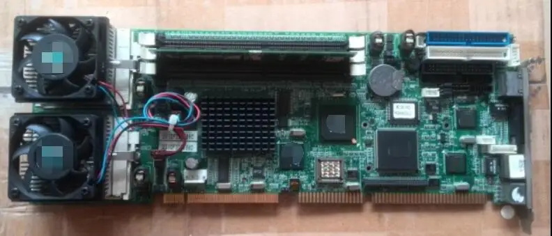 

PEAK6620VL2 100% OK Original Embedded IPC Board Full-size CPU Card ISA Industrial Mainboard PICMG 1.0 with CPU RAM 2*LAN