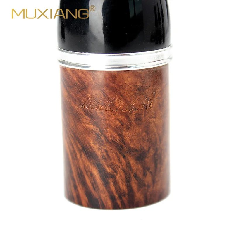 New Customized Style good Quality High-grade Briar Wood Cigar holder for Health Smoking-ba0004