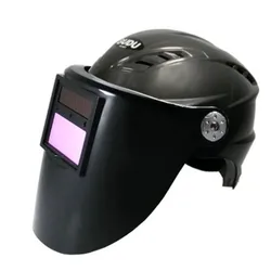 Automatic dimming mask helmet type welding mask argon arc welding gas shielded welding helmet solar welding cap