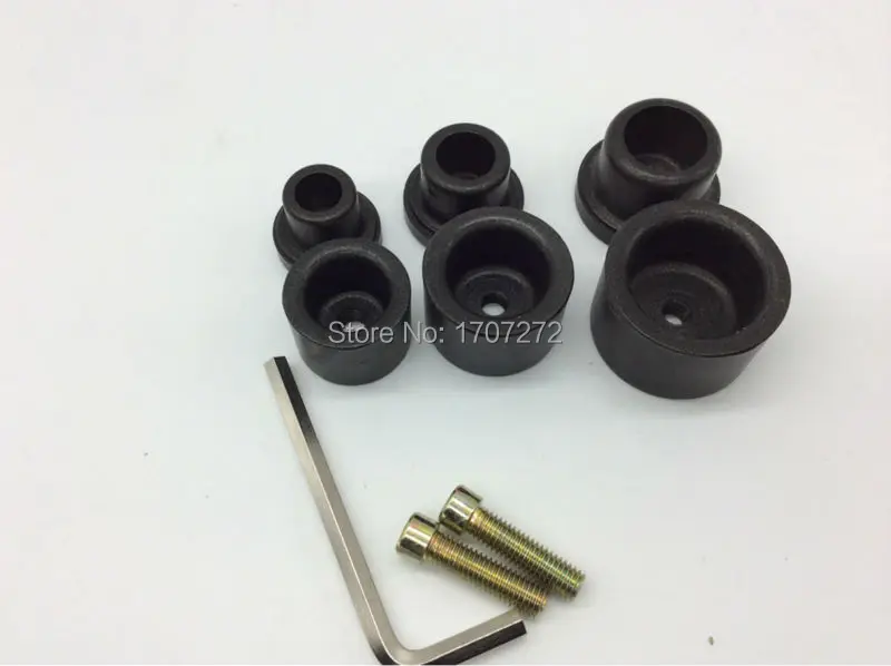 Free Shipping: welding parts, welding head, 25mm thick Welding Mold, high quality black paint, thickness 6mm