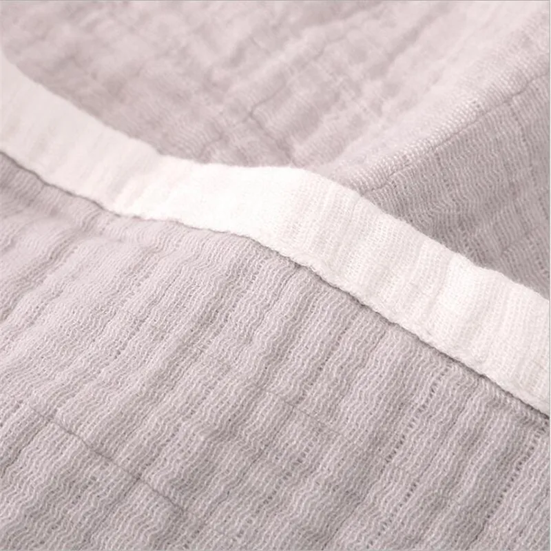 29 Colors 100% Cotton Muslin Bed Cover Home Textile Adult Kids Muslin Bed Blanket Home Sofa Bedspread Throw Blankets for Beds