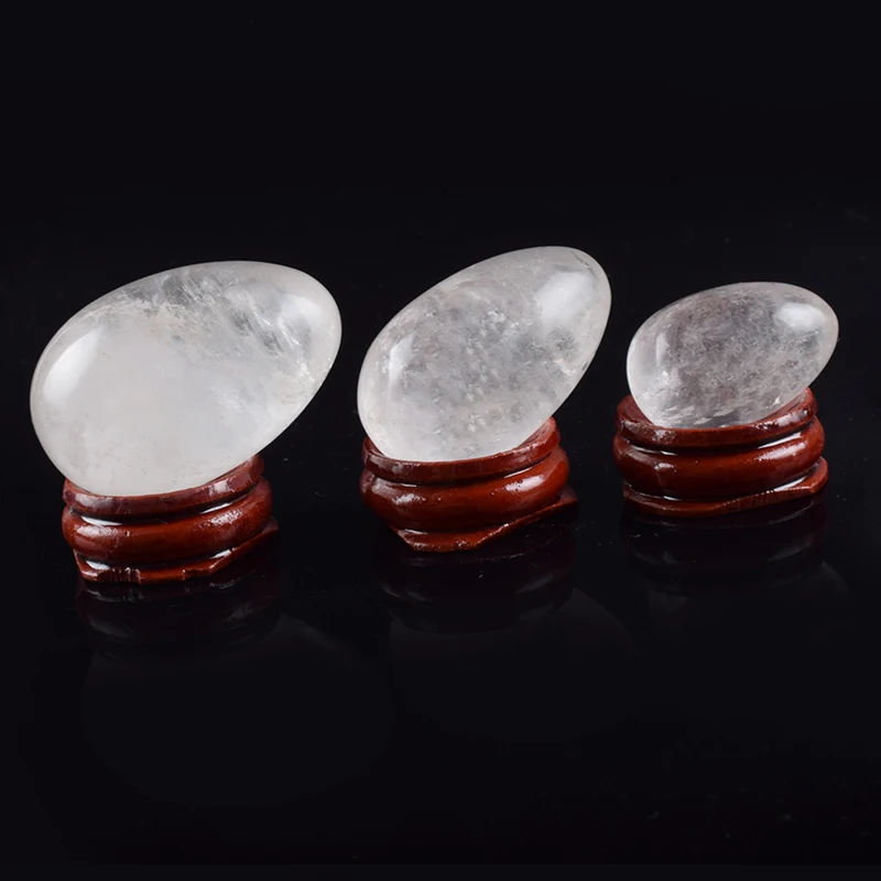 Undrill Crystal Yoni Egg Natural Rock Quartz Massage Set Stone Mineral Jade Ball Kegel Exercise Pelvic Floor Muscle Vagina Woman