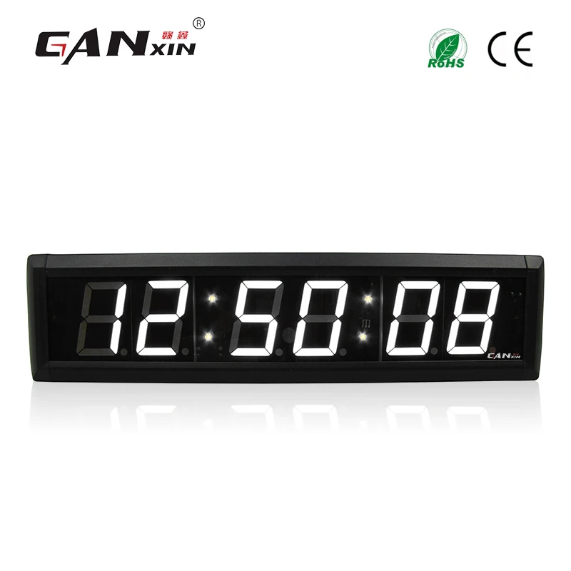 [GANXIN]2.3 inch  LED countdown Timer  7 segment display wall clock 12/24H