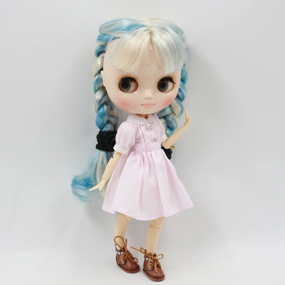 Abiti per bambola Blyth Midie Factory 1/8 Abito semplice per BJD da 20 cm