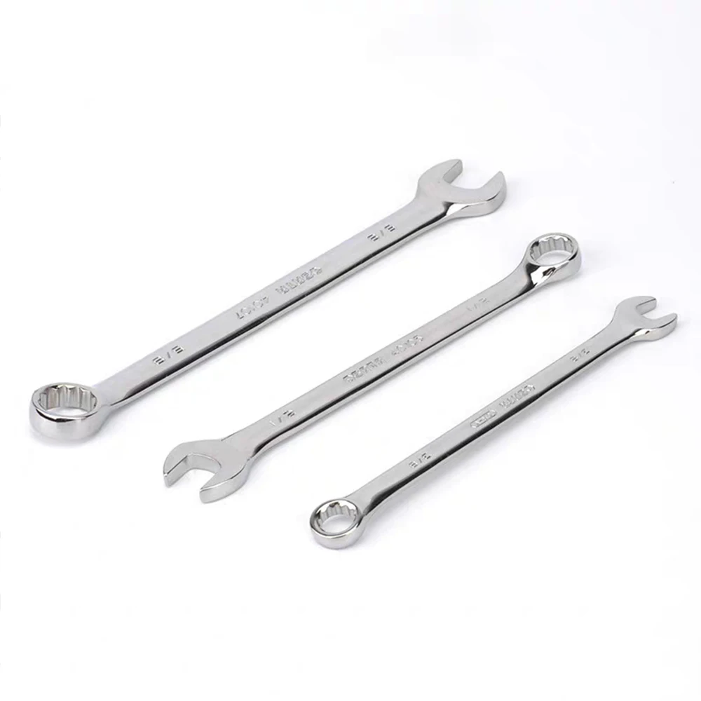 Dual-use plum blossom open end Ratchet wrench 6MM-32MM Combination spanners nut cutter combined Key Repair hand tools