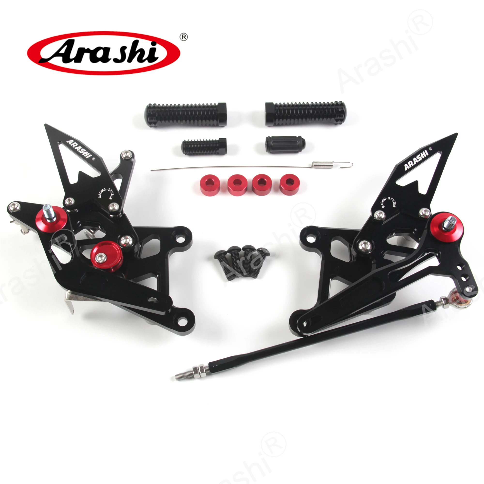 Adjustable Footrest For HONDA CB300F / CBR300R / ABS 2015 2006 2017 2018 2019 2020 2021 2022 2023 CB 300 F Motorcycle Foot Pegs