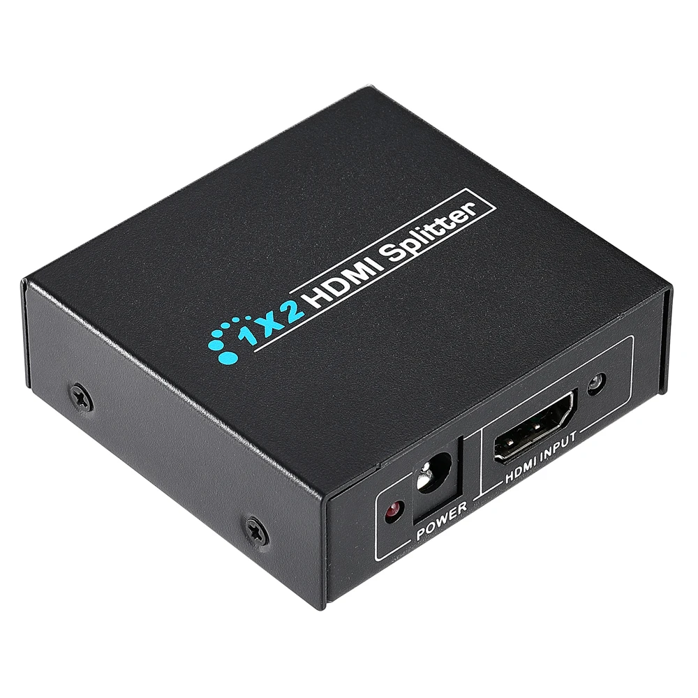 

HDCP HDMI Splitter Full HD 3D 4K 1080p Video HDMI Switch Switcher 1X2 1X4 Split 1 in 2 Out Amplifier Display For HDTV DVD PS3