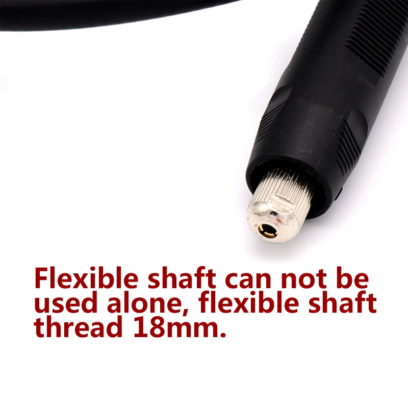 Imagem -04 - Eixo Flexível de 108cm Conjunto de Acessórios para Máquina de Polimento Moedor Elétrico de Ângulo Giratório Broca de 18*1.5 mm