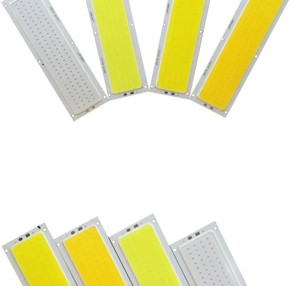 120x36mm 12V COB LED Lichtquelle Chip 12W Glühbirne für DIY 12V Beleuchtung Warme Natur Kühles Weiß Blau Panel Lampe 1000LM Wasserdicht – Detail 10