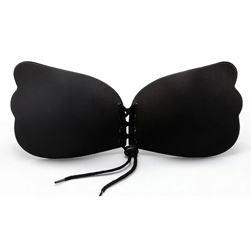 Seamless Invisible Bra Adhesive Silicone Backless Bralette Strapless Push Up Bra Sexy Lingerie Fly Bra Women