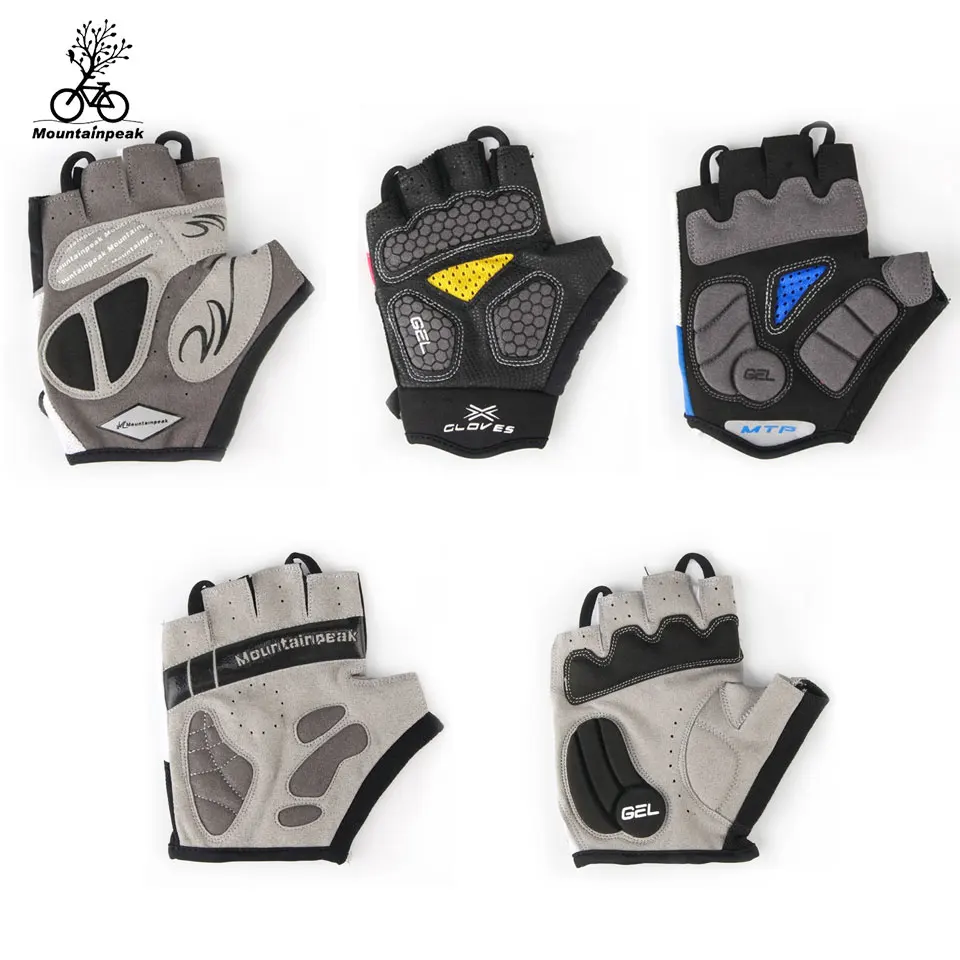 Half Finger Cycling Gloves Women Men Gym Sport Gloves Bike Bicycle Gloves MTB Road Bike Guantes Ridding GEL Racing Cycle Gloves