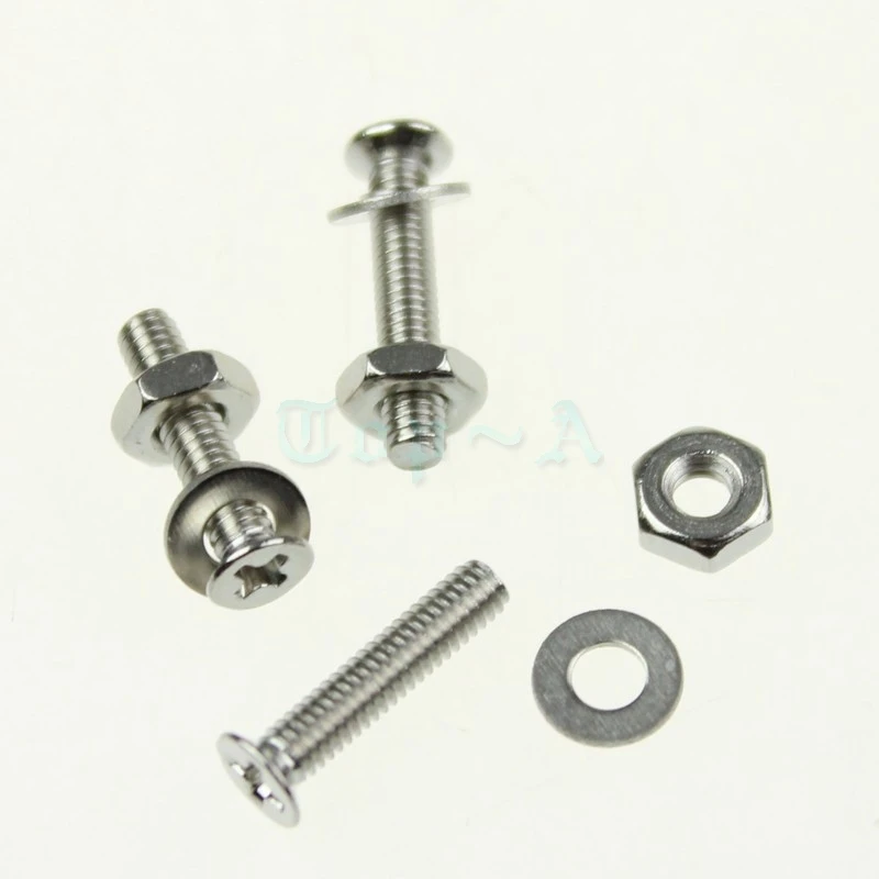 Gdstime 100pcs Időmértékes m2.5x10 Rozsdamentes Acél Rosszkedvű Esedékes Gumidefekt fejét phillips csavarok 2.5mm X 10mm