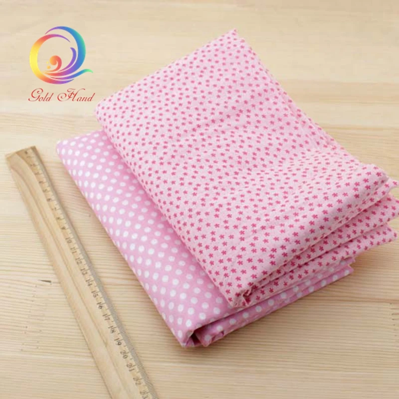 7pcs Pink Thin Cotton Fabric Patchwork For Patchwork Cloth,DIY Sewing Quilting Fat Quarters Material For Baby&Child 50cm*50cm