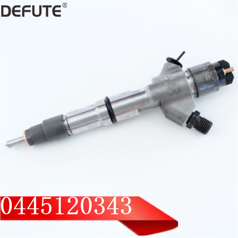 new  injectror 0445120343, 0 445 120 343 auto engine parts Fuel Injector 0445 120 343 for WD10-EU4