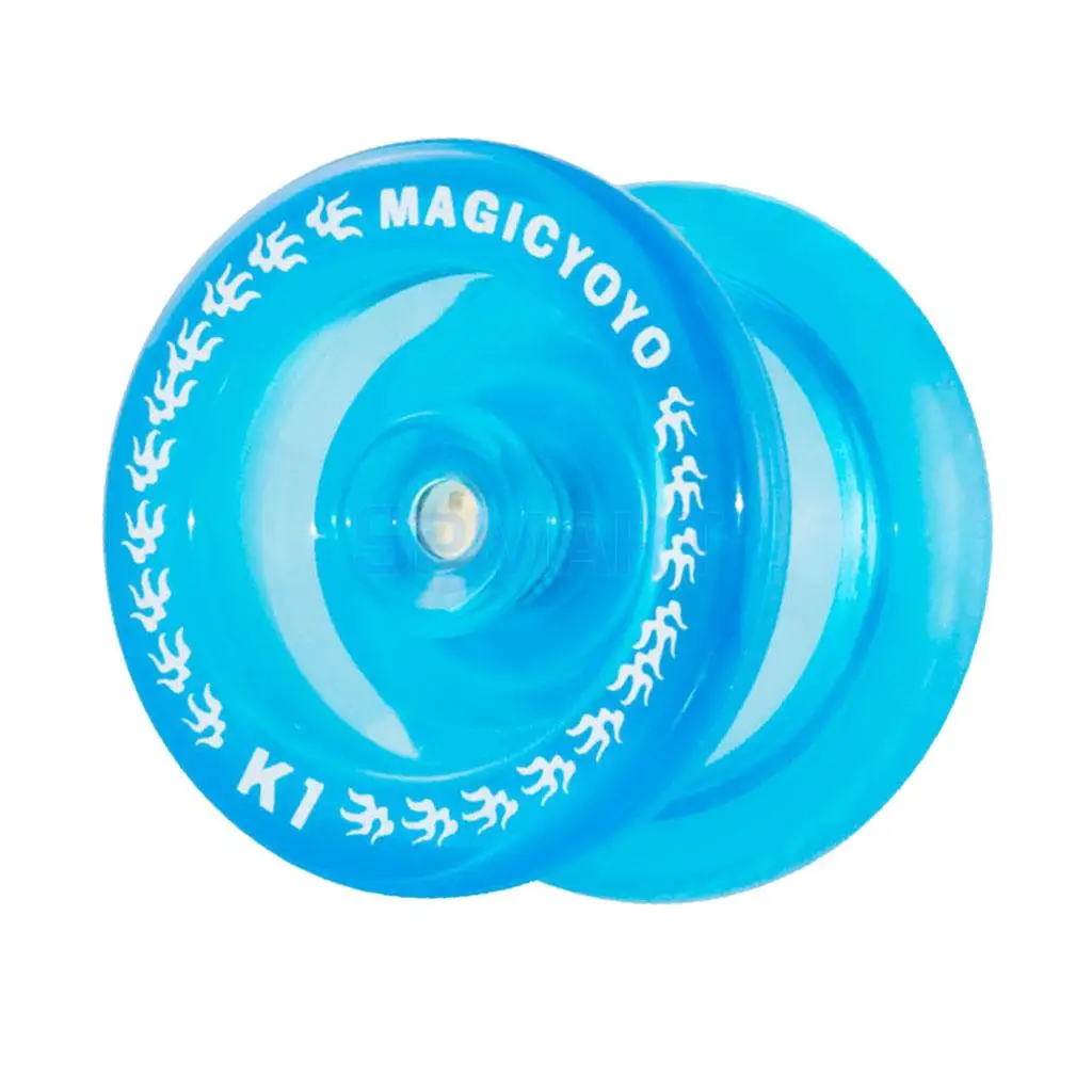 MAGICYOYO Responsive YoYo Ball Professional K1 Yoyo w/ Strings for beginner advanced users (Crystal Blue)