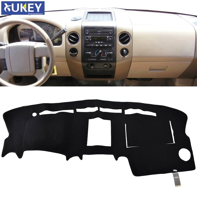 Xukey Dash Mat Dashmat Dashboard Cover Sun Shade Dash Board Cover Carpet For Ford F150 F-150 2004 2005 2006 2007 2008 