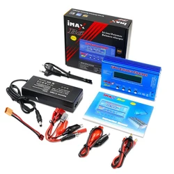 IMAX B6 Balance Charger Discharger For RC Helicopter Re-peak NIMH/NICD LCD Battery Charger with 12v 5A Power Adapter