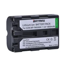 1Pc 1800mAh NP-FM500H kamera bateria do Sony A57 A58 A65 A77 A99 A550 A560 A580 A900 kamery