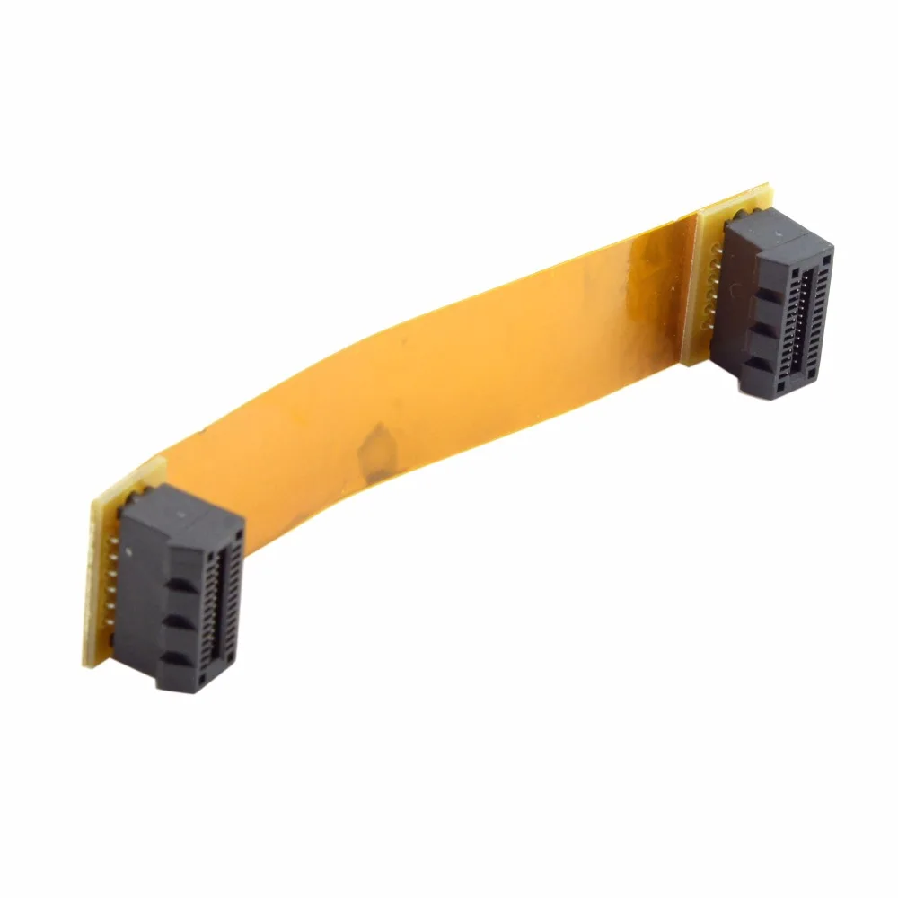 For Nvidia SLI Asus Crossfire Interconnect Bridge Flex 100mm PCI-E 1x 26pin Female to Female Cable