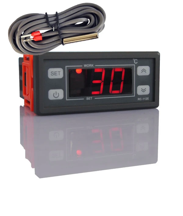

Digital Reptile Thermostat for Egg Incubator with Relay capacity 250V10A