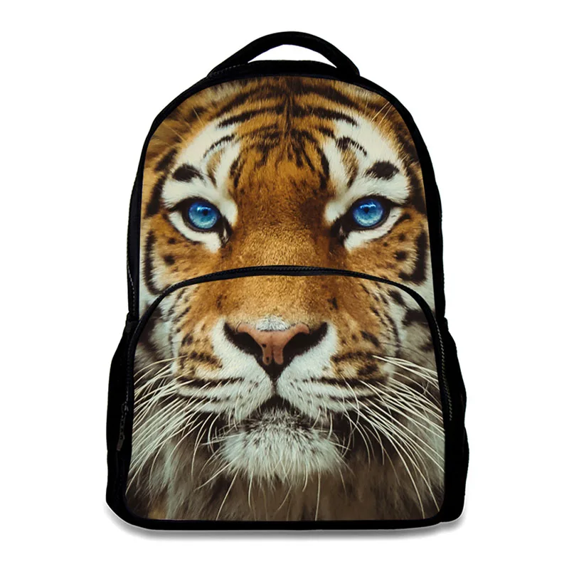 white tiger design backpack School backpack Portable school bag for Boys Girls High Quality material daypack for school use