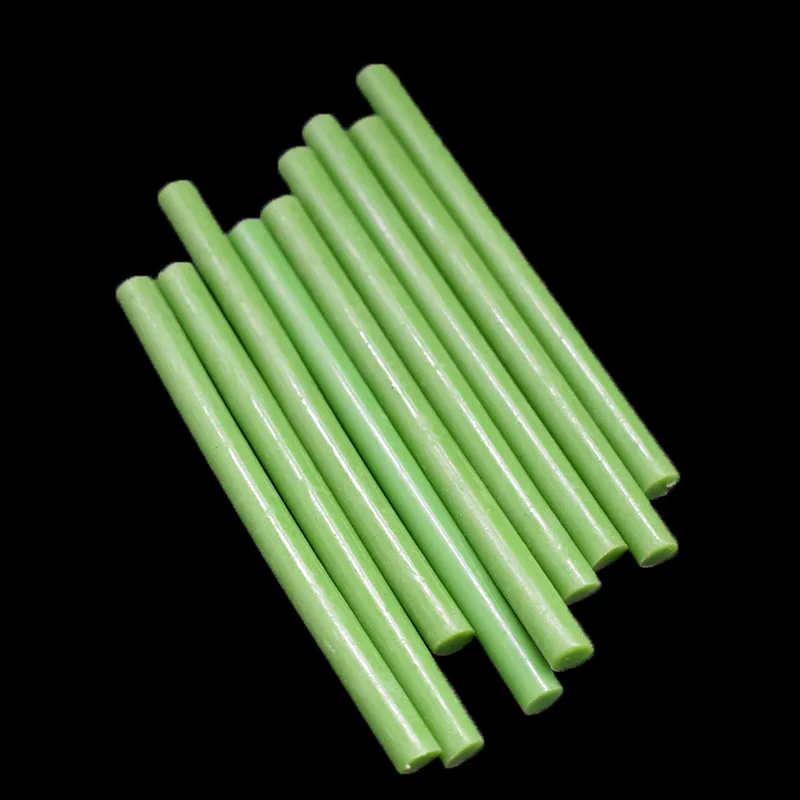 7MM Hot Melt Glue Sticks  For  Electric Glue Gun Car Audio Craft Repair Sticks Adhesive Sealing Wax Stick Green color