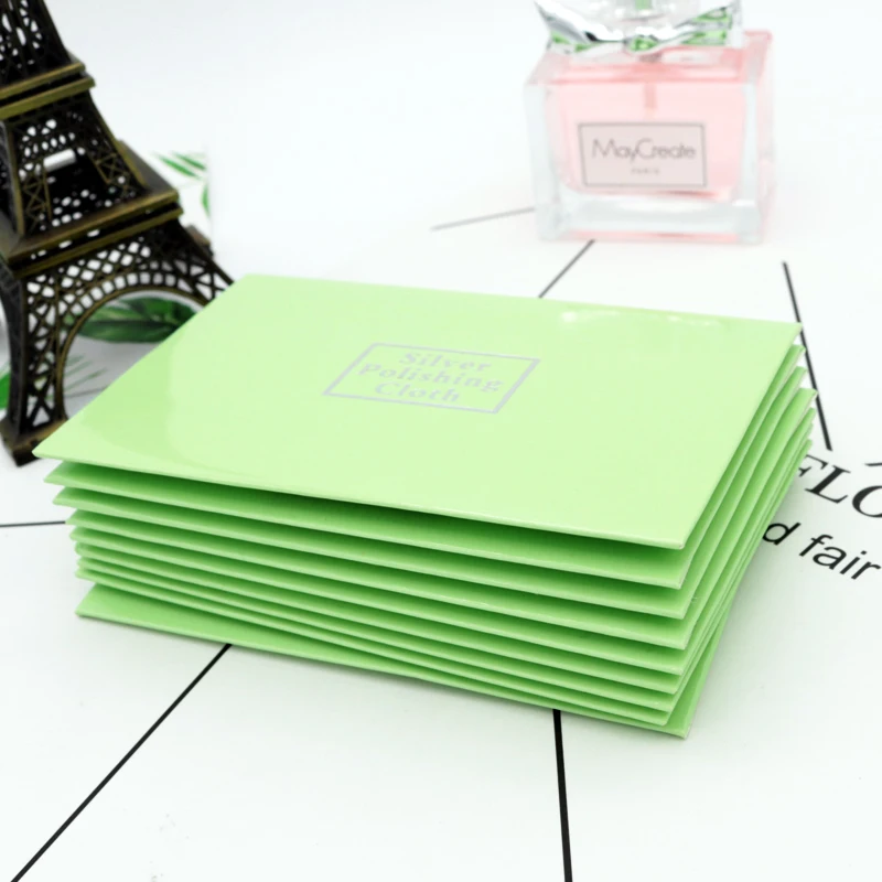 

Wholesale 300pcs High Quality Microfiber Jewelry Platinum Gold and Silver Polishing Cloth Jewelry Clean Cleaning Tool
