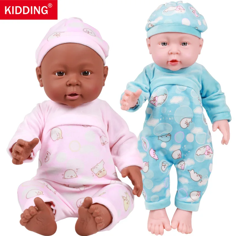 

41cm 16Inch Baby Reborn Soft Vinyl Silicone Doll Lifelike Alive Reborn Doll Boy Girl Doll Children Kids Birthday Christmas Gift