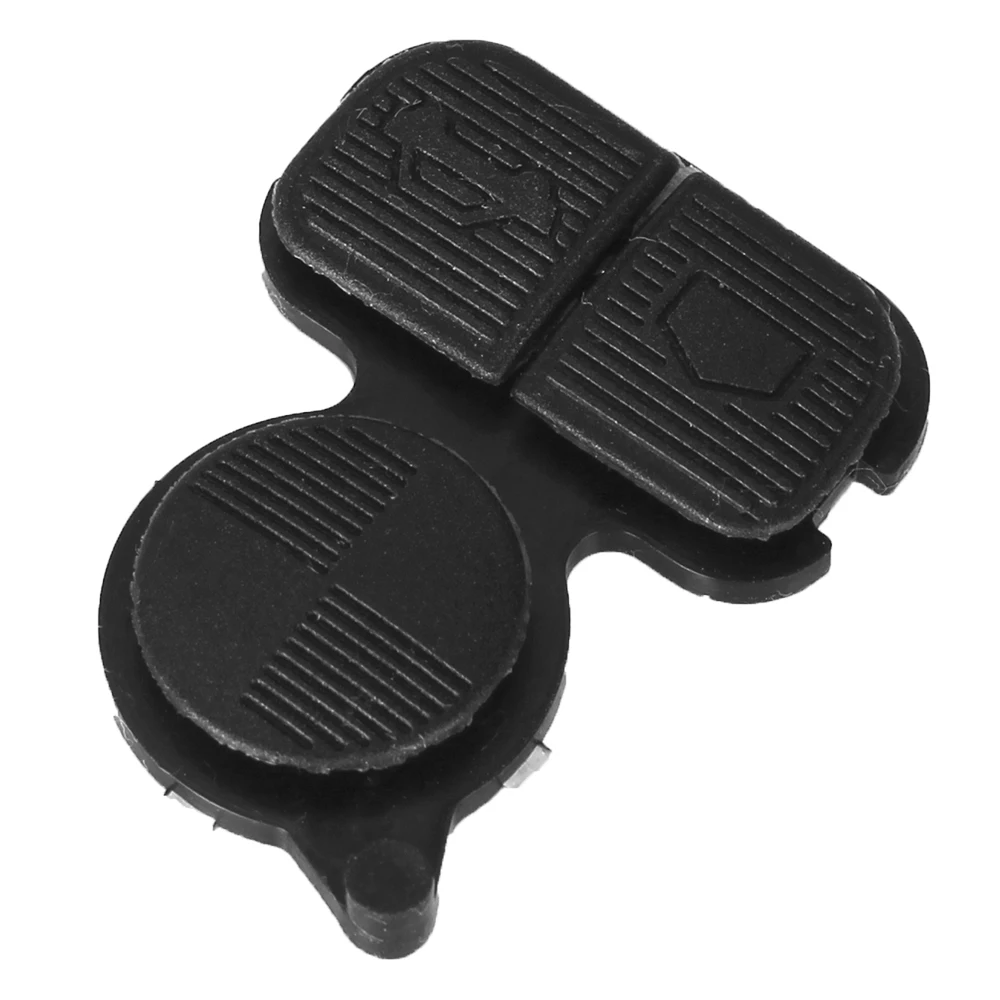 DANDKEY Folding Car Remote Flip Key Shell Case Fob Replacement Key 3 Buttons Rubber Pad For BMW 3 5 7 Alarm Systems Security