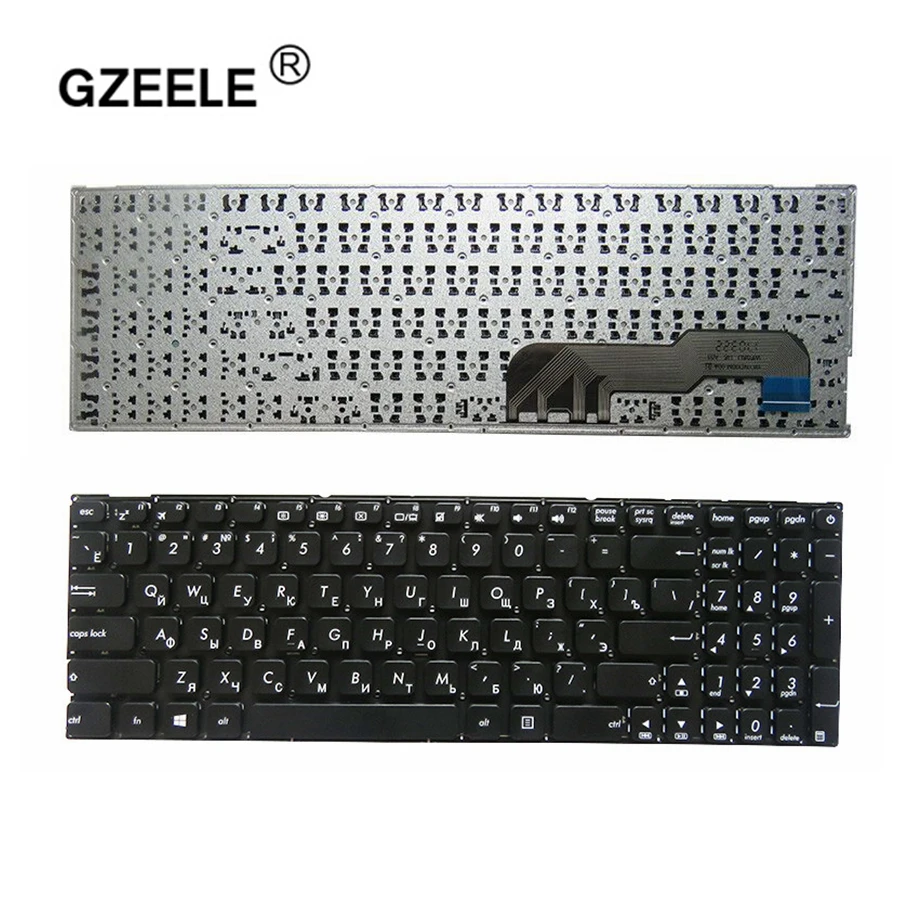 GZEELE RUSSIA Black laptop keyboard for ASUS S3060 SC3160 R541U X441SC X441SA X541N X541NA X541NC X541S X541SA X541SC RU black