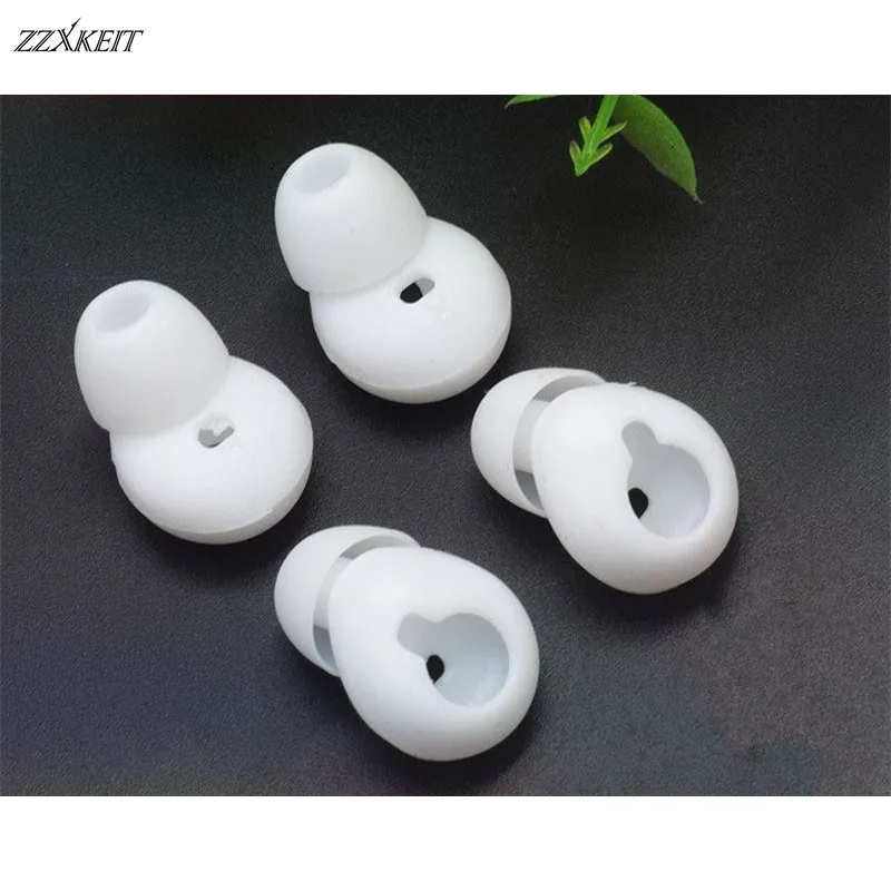 2 Pairs Anti-Slip Silicone Earbuds Ear Tips Replacement Ear Gels for Samsung Gear Circle SM-R130 Earphone Accessories