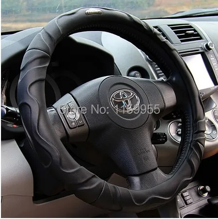 Top Grade Car Steering Wheel cover For Toyota Chr Auris Yaris Bmw E46 F20 e39 e90 e87  Steering Wheels Car Accessories