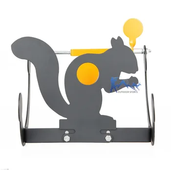 Nuovo Tattico 3mm di Spessore In Acciaio Al Carbonio Tiro Al Bersaglio Knockdown Reset Automatico Per Paintball Accessorio OS36-0004