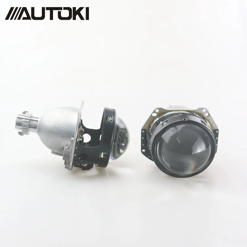 

Autoki Car styling Auto head light 3.0 inch Bi xenon Projector Lens HELLA H7 Lossless Non-destructive H1 H3 H4 H7 H11