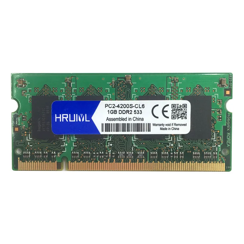 Commercio all'ingrosso 1gb 2gb DDR2 667 800 533mhz 667mhz 800mhz PC2-5300 PC2-6400 1g 2g sodimm sdram Memoria Ram Memoria per Notebook portatile