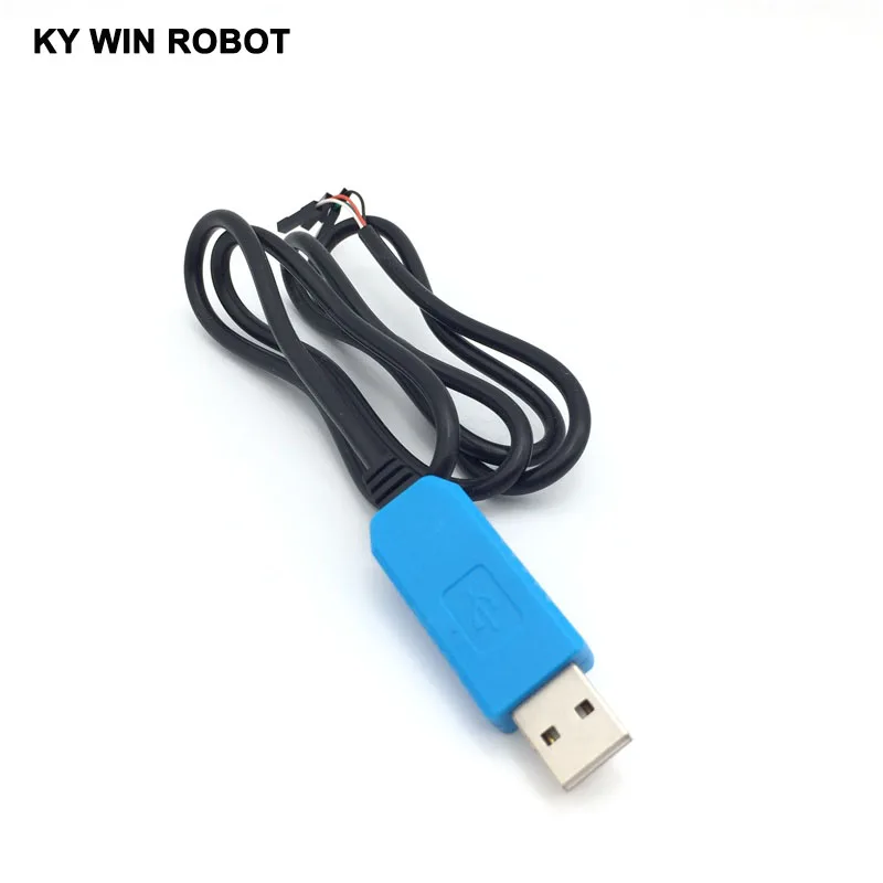 1 قطعة PL2303 TA USB TTL RS232 تحويل كابل تسلسلي PL2303TA متوافق مع Win7 Win8 Win10 vista