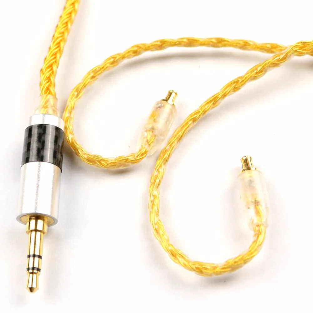 Free Shipping Haldane 16Cores  A2DC jack Cable 3.5mm Plug Upgrade Cable for CKR100 CKR90 CKS1100 LS50 E70 Headphones