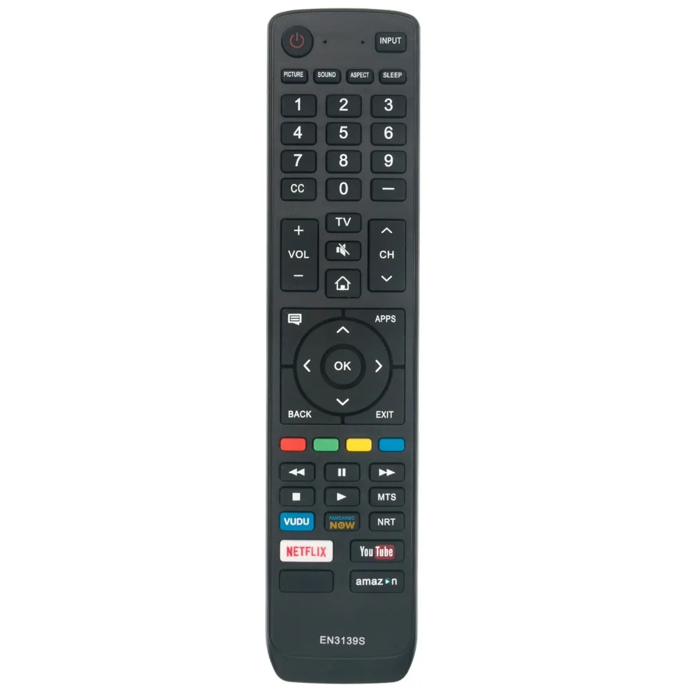 

New EN3139S substitute for EN3139H remote control for HISENSE SHARP TV LC55P7000U LC55P7000U LC65P8000U LC65P8000U LC65P620U